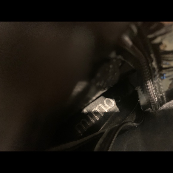 Sexy patent under the knee boots pointed toe - Picture 2 of 4